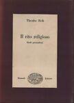 Il rito religioso - Theodor Reik - copertina