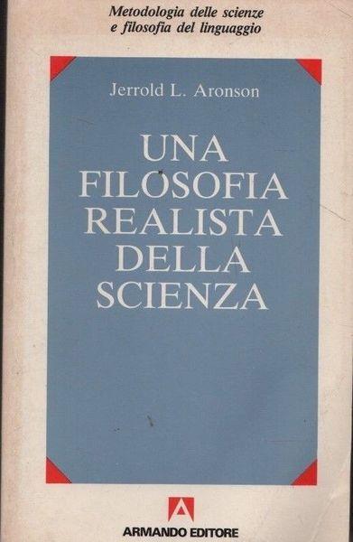 Una filosofia realista della scienza - Theo Aronson - copertina