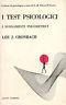 I test psicologici. I fondamenti psicosometrici - Lee J. Cronbach - copertina