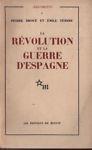 La révolution et la guerre d'Espagne - Pierre Broué - copertina