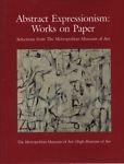 Abstract Expressionism: Works on Paper - Mintz Messinger - copertina