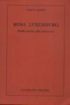 Rosa Luxemburg. Dalla storia alla memoria - Daniele Crippa - copertina