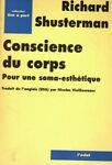 Conscience du corps - Richard Shusterman - copertina