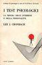 I test psicologici. La misura degli interessi e della personalità - Lee J. Cronbach - copertina