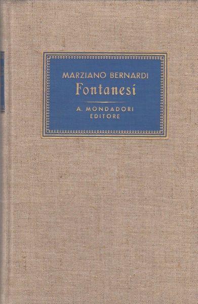 Antonio Fontanesi - Marcello Bernardi - copertina