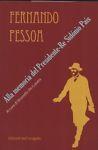 Alla memoria del Presidente-Re Sidònio Pais - Fernando Pessoa - copertina