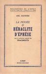 La pensée d'Héraclite d'Éphèse