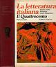 La Letteratura Italiana - Il Quattrocento, Parte 2° - L'Età Dell'Umanesimo - Gabriele Nigro - copertina