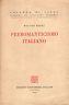 Preromanticismo italiano - Walter Binni - copertina