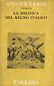 La politica del Regno Italico - Vincenzo Cuoco - copertina