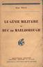 Le génie militaire du duc de Marlborough - Hilaire Belloc - copertina