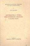 Letteratura e storia nell'Ottocento francese e altri saggi - Carlo Pellegrini - copertina