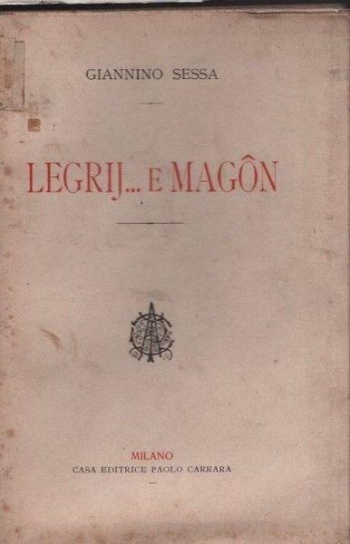Legrij... e Magon - Ettore Sessa - copertina