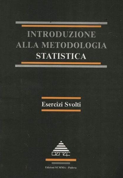 Introduzione alla metodologia statistica - Cesco Vian - copertina