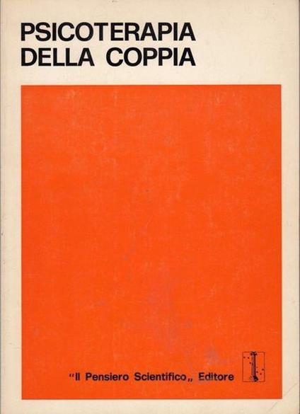 Psicoterapia della coppia. Quaderni di Psicoterapia - copertina