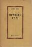 Opposte voci - Augusto Garsia - copertina