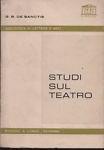 Studi sul teatro - Giovanni De Sanctis - copertina