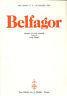 Belfagor. Anno Xxxviii, N. 5 - 1983 - copertina