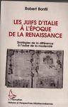 Les juifs d'Italie à l'époque de la Renaissance - copertina