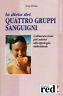 La dieta dei quattro gruppi sanguigni. L'alimentazione più adatta alla tipologia individuale - Jörg Zittlau - copertina