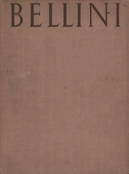 Bellini - Philip Hendy - copertina