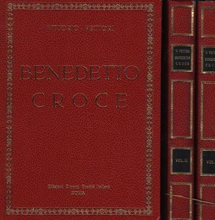 Benedetto Croce - Vittorio Vettori - copertina