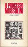 Il processo Mussolini - Paolo Pavolini - copertina