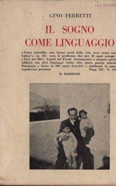 Il sogno come linguaggio - Gian Carlo Ferretti - copertina