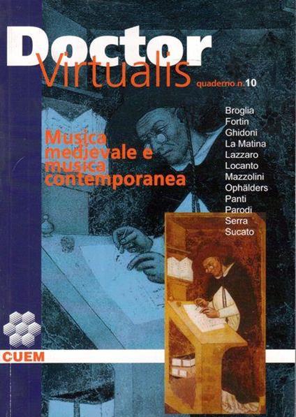 Musica medievale e musica contemporanea - copertina