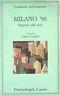 Milano '90. Rapporto sulla città - E. Zucchetti - copertina