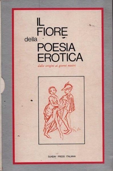 Il fiore della poesia erotica - copertina