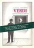 Verdi. Storia Illustrata Della Vita e Delle Opere - Leone Fontana - copertina