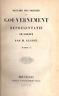 Histoire des origines de gouvernement représentatif en Europe