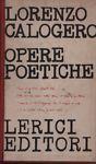 Lorenzo Calogero. Opere poetiche. Volume primo - copertina