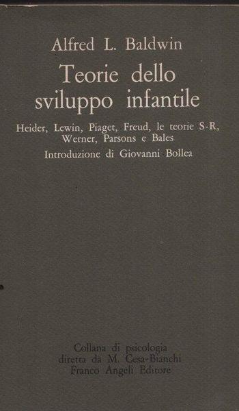 Teorie dello sviluppo infantile - James Baldwin - copertina