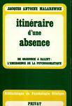 Itinéraire d'une absence - copertina