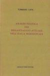 Analisi politica del brigantaggio attuale nell'Italia meridionale - Tommaso Cava - copertina