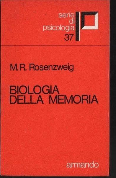 Biologia della memoria - Emmanuelle Rosenzweig - copertina