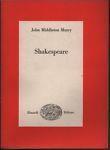 Shakespeare - Middleton Murry - copertina