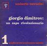 Giorgio Dimitrov: un capo rivoluzionario - Umberto Terracini - copertina