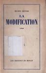 La modification - Michel Butor - copertina