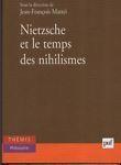 Nietzsche et le temps des nihilismes - copertina