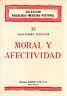 Moral y afectividad