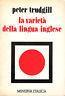 La varietà della lingua inglese