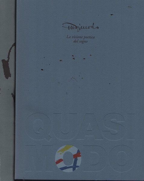 Quasimodo. La visione poetica del sogno - Salvatore Quasimodo - copertina