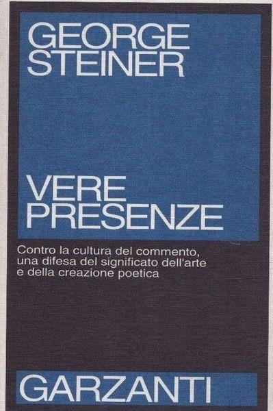 Vere presenze - Rudolf Steiner - copertina