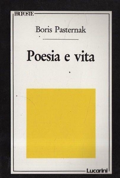 Boris Pasternak. Poesia e vita - Giovanna Spendel - copertina