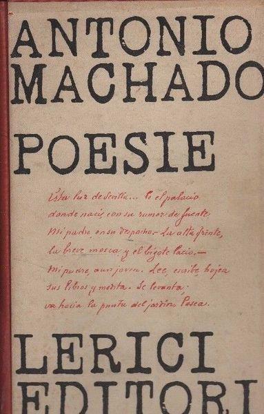 Poesie - Antonio Machado - copertina