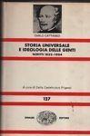 Storia universale e ideologia delle genti. Scritti 1852-1864 - Carlo Cattaneo - copertina