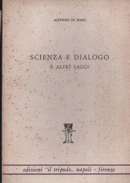 Scienza e dialogo e altri saggi - Di Maio - copertina